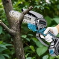 thumbnail image 4 of Mini electric saw Wireless, lightweight, portable, handheld electric tree cutter with splash guard, safety lock, rechargeable battery, and safety trimmer for quickly cutting branches and yard work., 4 of 5