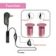 thumbnail image 4 of Eliminador eléctrico de callos en los pies MOWLIE con controlador de velocidad, color rosa, 4 of 6