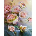 thumbnail image 2 of Kit punto cruz con rosa impresa 11 quilates hilo algodón ecológico y bordado (ACC-871), 2 of 9