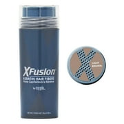 X-Fusion Keratin Hair Fibers for Unisex, Light Brown, 0.98 oz