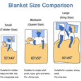 thumbnail image 7 of Llama Blanket Merch Soft Cozy Flannel Alpaca Throw Blankets Room Decor Bedding Gifts for Girls Boys Kids Women Adults 80"x60", 7 of 7