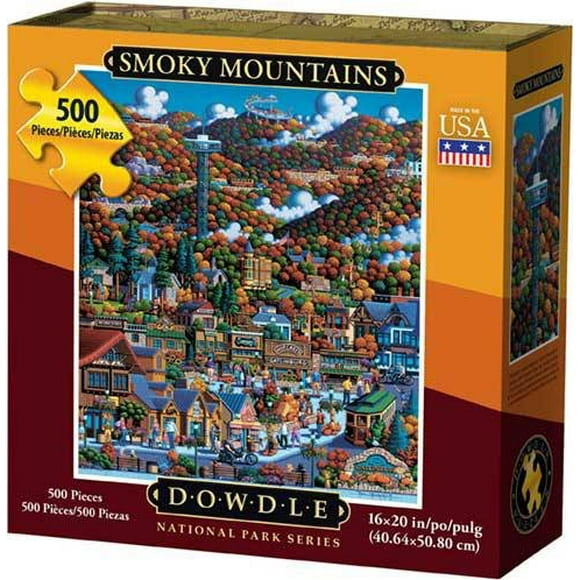 Dowdle Puzzle - Parc National de Montagne Enfumée - 500 Pièce