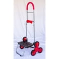thumbnail image 6 of dbest products Stair Climber Trolley Dolly, Red Shopping Grocery Foldable Cart, 6 of 6