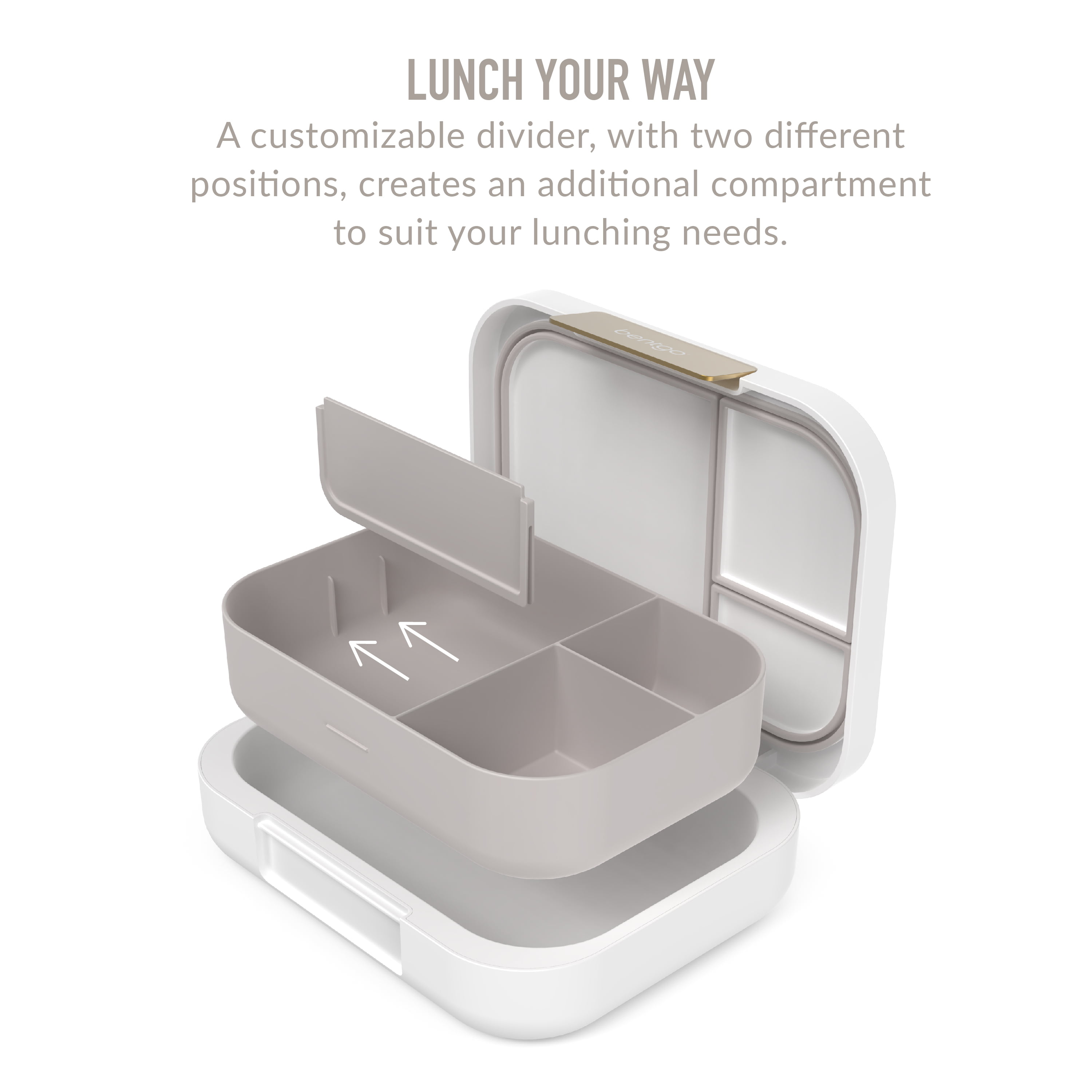 Bentgo® Modern - Versatile 4-Compartment Bento-Style Lunch Box,  Leak-Resistant, Ideal for On-the-Go Balanced Eating - BPA-Free, Matte  Finish and Ergonomic Design – Forza Performance Group