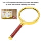 thumbnail image 3 of Lupa De Mano Con Lupa 10X Con De Madera Desmontable Para Leer Y Comprobar Joyas, 3 of 7