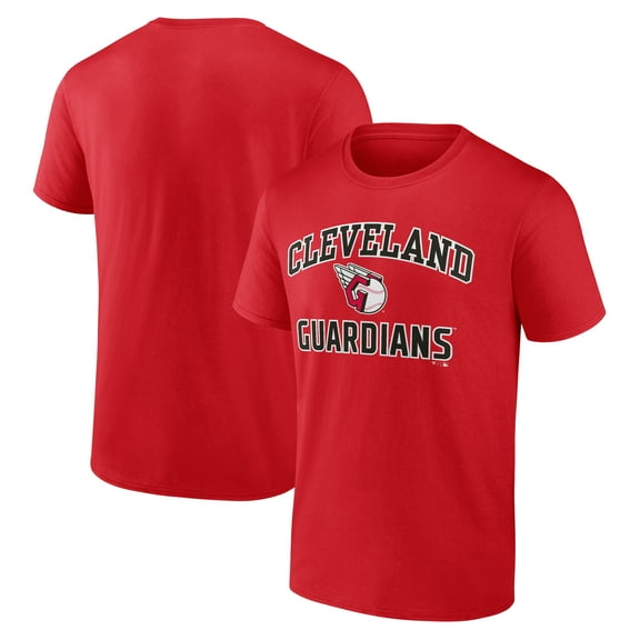 Men's Red Cleveland Guardians Heart & Soul T-Shirt