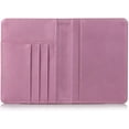 thumbnail image 5 of EpicGadget Passport Holder Travel Wallet RFID Blocking Case Cover - Minimalist Premium PU Leather Passport Wallet Holder, Passport, ID, Card and Boarding Pass Holder Travel Organizer (Pink), 5 of 5