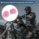 thumbnail image 3 of Accesorios de Casco de Motocicleta Decoración Orejas de Oso Redondas para Cascos de Motocicleta Bicicleta Esquí Color Durazno Pegatina 1 Juego, 3 of 6