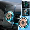 thumbnail image 2 of Cell Phone Wireless Chargers,Fast Wireless Charger,2025 Upgrade 15W Magnetic Wireless Charger Is Suitable For All Kinds Of Mobile Phones, Atmosphere Light Emitting Wireless Charger Safe, 2 of 9