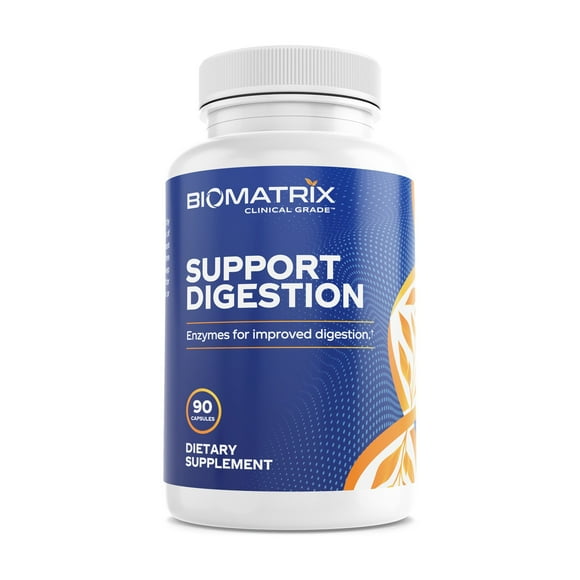 Digestive Enzymes Supplement (90 Capsules) Support Digestion - with Pancreatin, Plant Enzymes, Ox Bile, Betaine HCL, Support Digestion of Fats Carbohydrates and Proteins