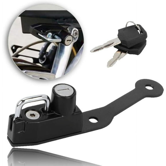 FYBTO Motorcycle Helmet Lock with Keys Anti Theft Kit for MT 07 FZ 07 2014-2017 FJ-07 2014-2016-0628