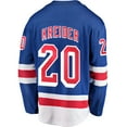 thumbnail image 2 of Chris Kreider New York Rangers NHL Fanatics Chandail Domicile Breakaway, Très Grand, 2 of 2