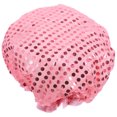 thumbnail image 4 of Shisuyan Bathing Caps for Women Pink Elastic Bathing Hat 1Set 9.4x9.4in, 4 of 8