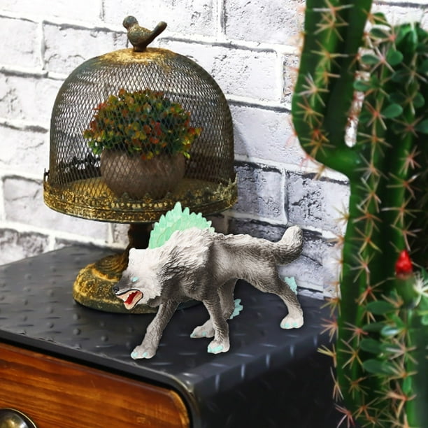 Modelo de lobo de nieve, figura de animal de lobo de nieve, figuras de lobo, juguetes, figuras de lobo, juguetes modelo, durabilidad probada en el tiempo