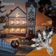 thumbnail image 5 of 5 Base C7 String Bulbs Christmas Village Light Accessory Cord With 5 Led Light Bulbs, 5 of 5