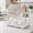White, variant on YUCHANG White Dish Drying Rack with Utensil Holder, Removable Drip Tray, 17"x12"x10" Kitchen Countertop Dish Rack Organizer for Plates, Cups & Bowls