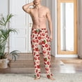 thumbnail image 6 of Fotbe Tomatoes Men's Pajama Pants,Sleepwear Pants,Pj Bottoms Drawstring And Pockets-Small, 6 of 7