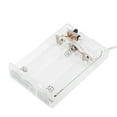 thumbnail image 3 of 100 luces LED de cadena de hadas para dormitorio, césped, paisaje, jardín, hogar, decoración de vacaciones, blanco cálido, 3 of 8