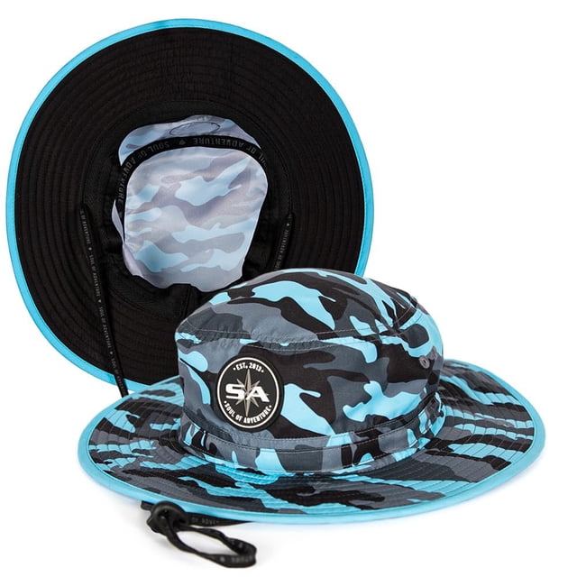Sombrero de pescador de SA Company | UV 50+ para adultos | Protección solar con ajuste ajustable, tela que absorbe la humedad