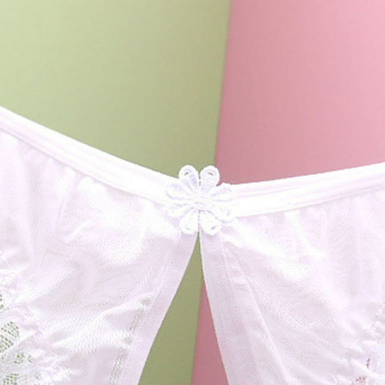 Lopecy-Sta Women Sexy Lace Underwear Lingerie Thongs Panties Ladies  Underwear Underpants Savings Clearance Thongs for Women Pack Birthday  Present
