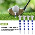 thumbnail image 3 of Meileang 20 Pcs T-Shirts de Golf Haute Stabilité Faible Friction Installation Simple Outils d'Entraînement, 3 of 8