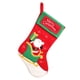 thumbnail image 1 of Adorno navideño Fiudx Media navideña Gris Bolsa de regalo Colgante, 1 of 2