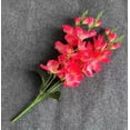 thumbnail image 1 of Juego de 5 piezas - Gladiolos, flores artificiales de seda for bodas, salones y decoración del hogar; flores artificiales., 1 of 2
