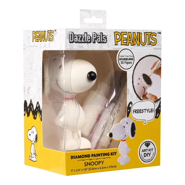 DIAMOND ART CLUB® Dazzle Pals - Snoopy, Diamond Painting Kit, Fun