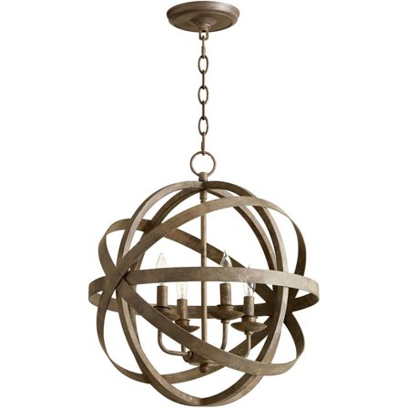 07965-Cyan lighting-Gladwin - Four Light Pendant - 18.25 Inches Wide by 23.25 Inches High