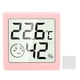 thumbnail image 1 of Termómetro de ambiente y medidor de humedad para el hogar, mini termómetro digital de alta precisión, higrómetro, color rosa, 1 of 14