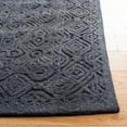 thumbnail image 5 of SAFAVIEH Textural Dinah Geometric Area Rug, Charcoal, 6' x 6' Round, 5 of 8