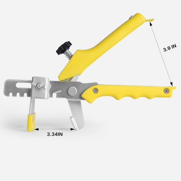 Tile Leveling System with Plier - Reusable Spacers and Wedges for Tile Installation