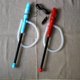 thumbnail image 2 of Bomba de transferencia de líquido portátil eléctrica, bomba de fluido diésel de gasolina, bomba de tanque de peces, bomba de estanque con tubo de succión azul 12v, 2 of 3