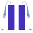 thumbnail image 2 of Kdxio Darkblue Print Metal Tassel Bookmarks,Perfect Gift for Art Lovers and Bookworms Metal Bookmarks for Women, 2 of 8