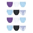 thumbnail image 3 of Hanes Women's Super Value Cotton Hi-Cut Underwear, 12-Pack, 3 of 5