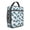 Police and Checkered, variant on Police and Star White Pattern Insulated Lunch Bag for Men Women,Waterproof Lunch Box for Work,Picnic or Travel,Thermal Insulation,10.63x9.06x3.54 Inches