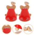 thumbnail image 1 of Luxshiny 2Pcs Handicrafts Toy Castanets Intelligence Development for Children Home Use, 1 of 8