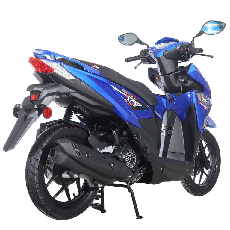 X-Pro Orion 200 Gas Moped Adult Gas Moped Scooter with 14