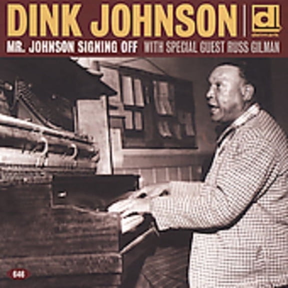 Dink Johnson - Mr. Johnson Signing Off - Blues - CD