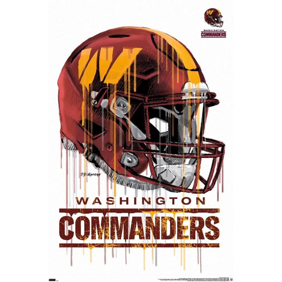 NFL Washington Commanders - Casque anti-goutte 22