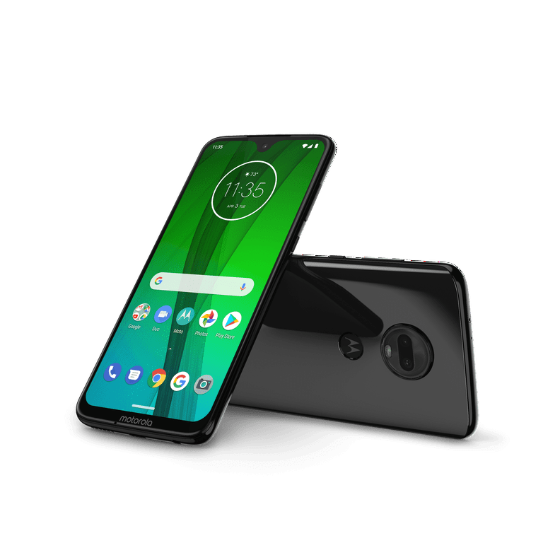 Moto G7 – Unlocked Smartphone – 64 GB – Ceramic Black (US