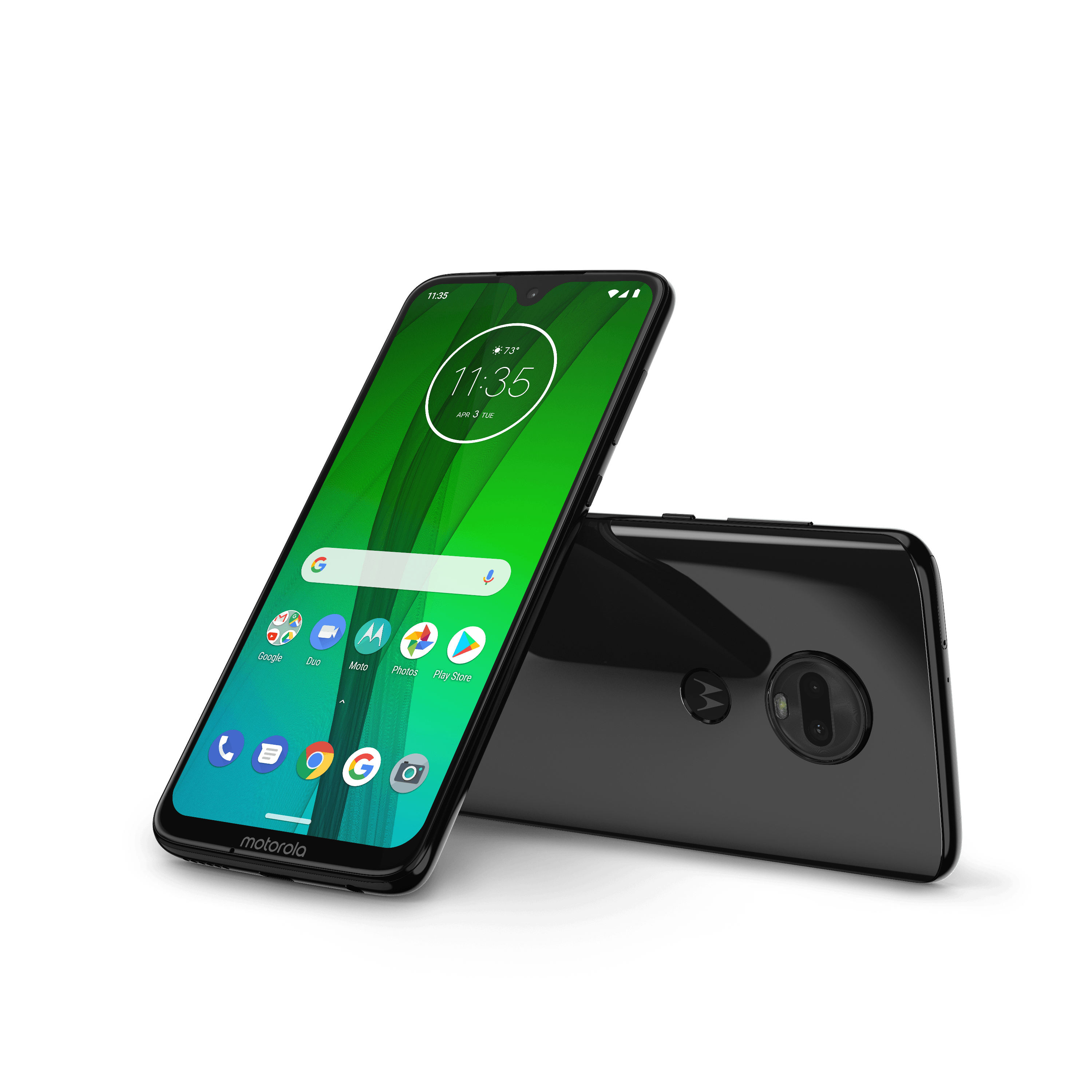 Moto G7 – Unlocked Smartphone – 64 GB – Ceramic Black (US Warranty) - image 3 of 11