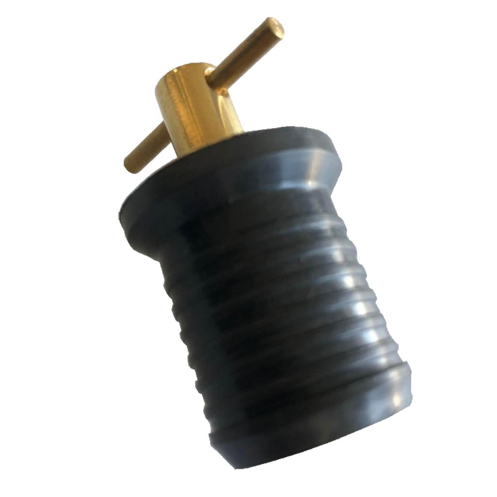 Twist Type Brass Drain Plug Boat Marine Coolers Hulls Marine Twist Expandable Rubber Drain Plug