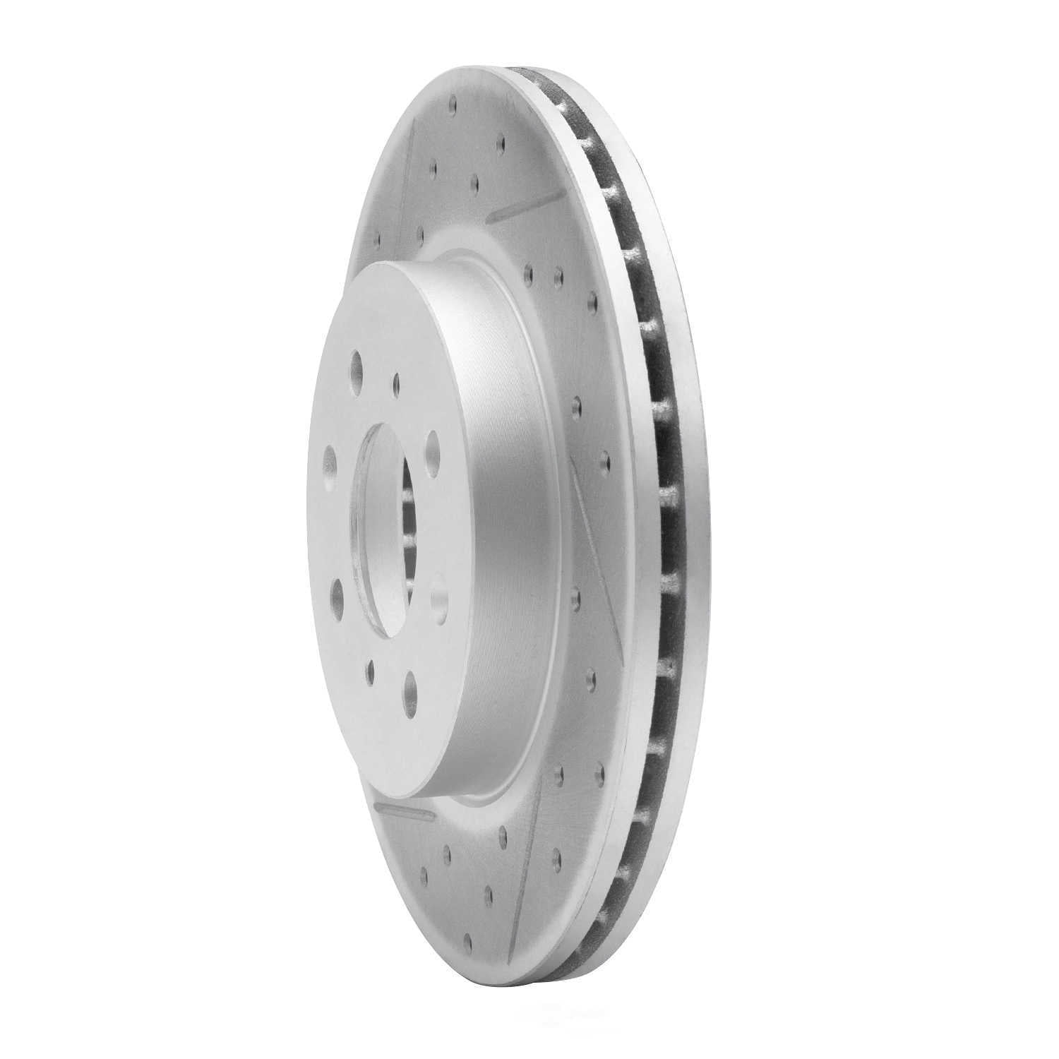 Dynamic Friction Company 830-59038L DFC Geoperformance Rotor - Drilled and Slotted