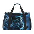 thumbnail image 1 of Balery Celestial Ram Night Sky Bolsa de Gimnasio para Mujeres, Bolsa de Viaje con Bolsillo Húmedo, Bolsa de Fin de Semana para Mujeres, Bolsa de Viaje Resistente al Agua, 1 of 7