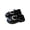 Black A, variant on WRKEKC Girls Mary Jane Dress Shoes Patent Leather Bow Flat Soft Sole Non Slip Party School Event Princess Shoes