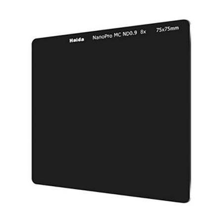 UPC: 6900574109557 | Haida NanoPro MC 75x75mm Neutral Density 8X (0.9) Multi Coated Glass Filter