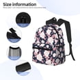 thumbnail image 5 of Fotbe Leaves Flower Lightweight Casual Laptop Backpack for Men and Women, Daily use Waterproof backpack, Backpack for College, 5 of 8