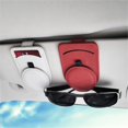 thumbnail image 3 of Clip para gafas de coche, clip universal para marco de gafas de sol, parasol de cuero, fácil de instalar, 3 of 4