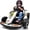 White3, variant on Letsgokid 24V Big Kids Electric Go Kart, 400W Fast Drift Kart with 4 Speed Mode, Up to 8.1 MPH, EVA Tires, 5-Point Safety Belt, Music, High/Low Speed, Go Karts for Kids Ages 6-12 Boys Girls